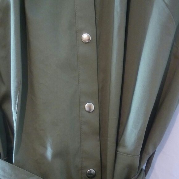 NY & Co. Midi Button Up Sheath Dress Sz L - Picture 6 of 6